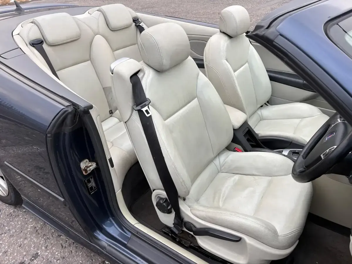 Used Saab 9-3 Aero 207 HP (152 kW) 2005 Blue Cabriolet