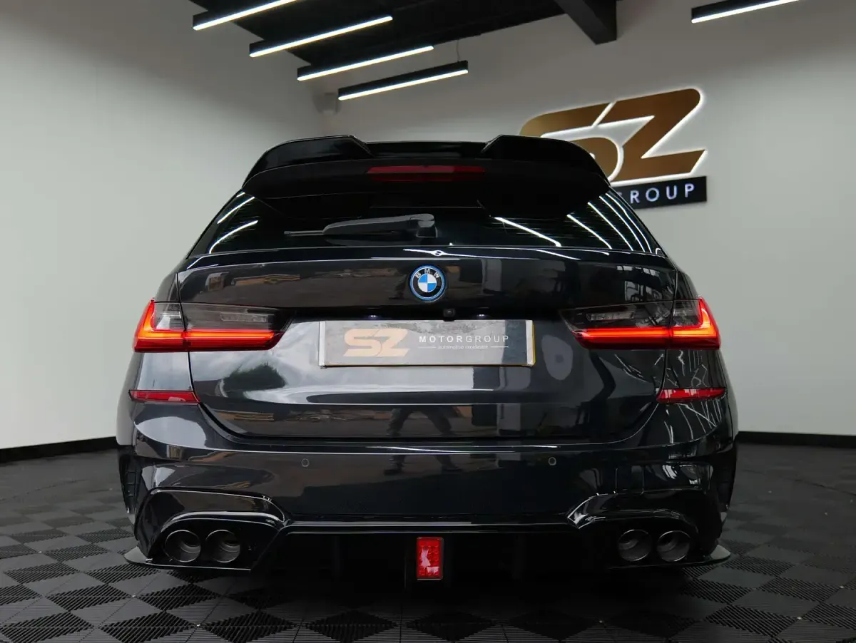 Used BMW 330e M Sport 292 HP (214 kW) 2022 Black Estate