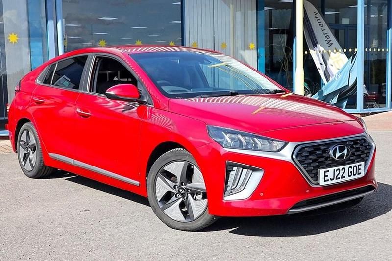 Red Used 2022 Hyundai Ioniq Premium SE Sedan | £17,989 (Fair price) - Image 1/1
