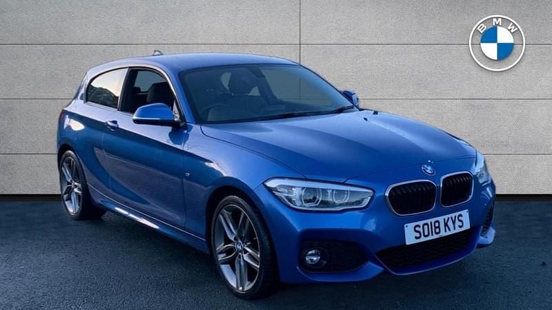 Blue Used 2018 BMW 120 M Sport Hatchback | £13,990 (Fair price) - Image 1/4