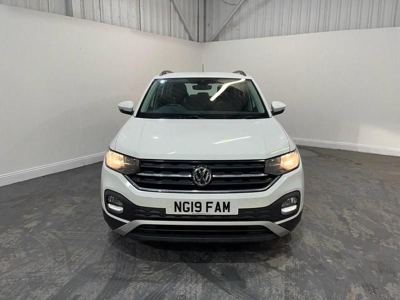 Used VW T-Cross SE 95 HP (69 kW) 2019 White SUV