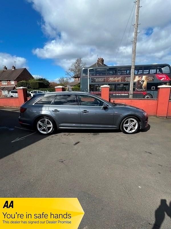 Used Audi A4 S-Line 190 HP (139 kW) 2018 Grey Estate