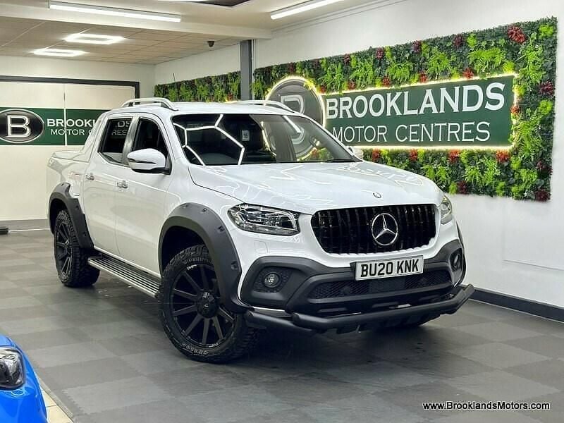 White Used 2020 Mercedes X250 Progressive Pickup | £32,985 - Image 1/3