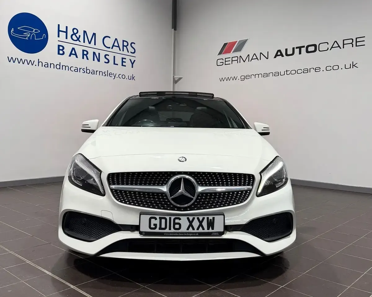 Used Mercedes A180 AMG Line Premium Plus 2016 White Hatchback