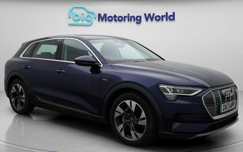 Blue Used 2021 Audi e-tron Sport SUV | £19,000 (Fair price) - Image 1/4