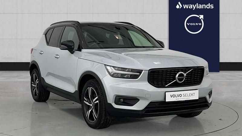 Silver Used 2021 Volvo XC40 R-Design SUV | £21,991 (Fair price) - Image 1/4