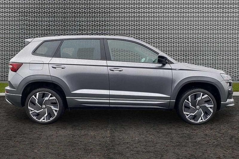 Used Skoda Karoq SportLine 110 HP (80 kW) 2023 Graphite grey metallic SUV