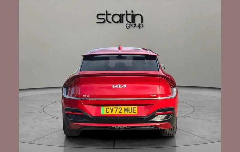 Used Kia EV6 GT-Line 166 kW (226 HP) 2022 Red SUV