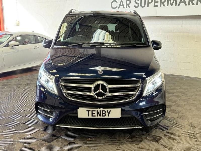 Used Mercedes V250 AMG line 190 HP (139 kW) 2018 Blue MPV