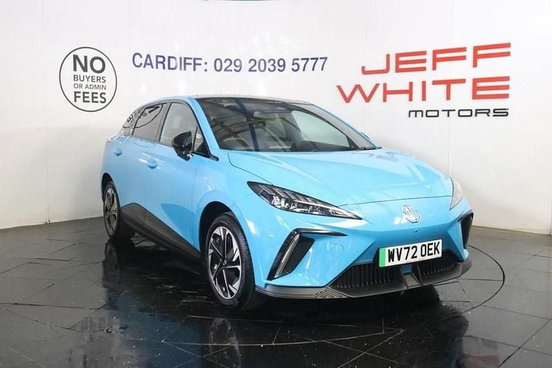 Used MG MG4 EV Trophy 2023 Blue Hatchback