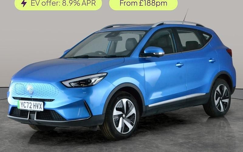 Used MG ZS Trophy 114 kW (156 HP) 2022 Blue SUV