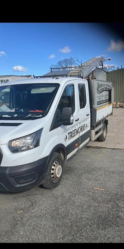 Used Ford Transit 170 HP (125 kW) 2020 White Cabriolet