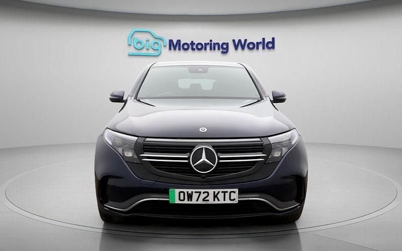 Used Mercedes EQC400 AMG line 300 kW (408 HP) 2022 Blue SUV