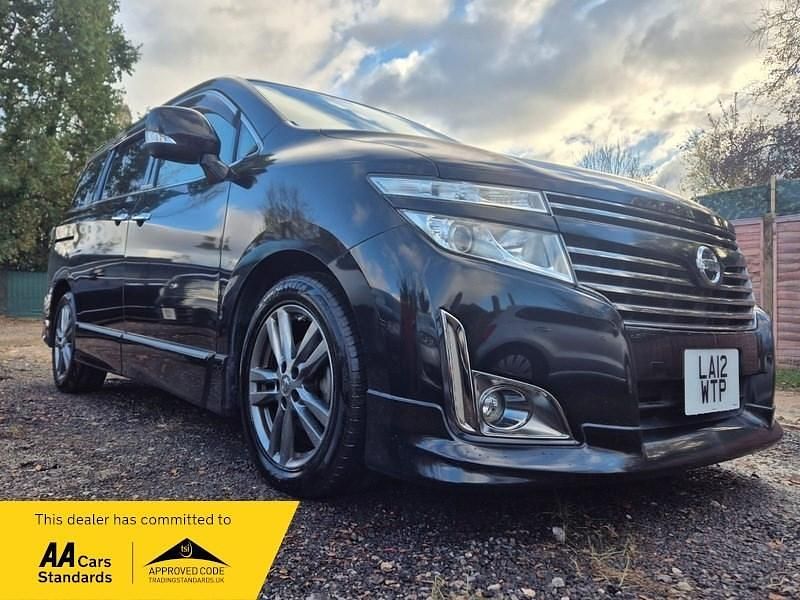 Black Used 2012 Nissan Elgrand MPV | £8,499 (Fair price) - Image 1/4