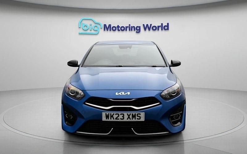 Used Kia Ceed GT-Line 160 HP (117 kW) 2023 Blue Hatchback