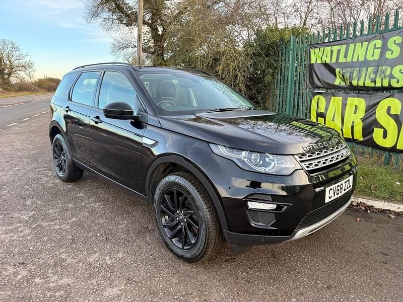 Black Used 2018 Land Rover Discovery Sport HSE SUV | £6,999 (Good price) - Image 1/4
