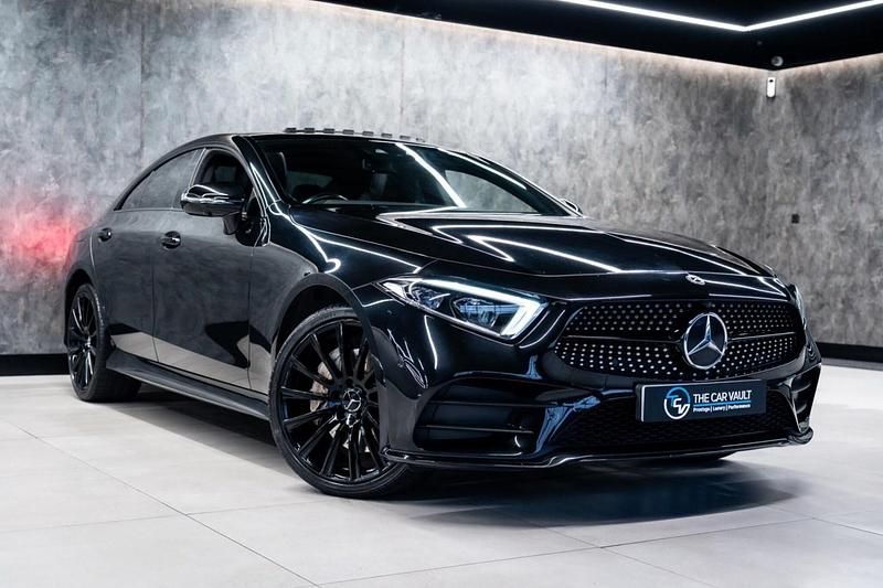 Used Mercedes CLS350 AMG Line Premium Plus 286 HP (210 kW) 2018 Black Coupe