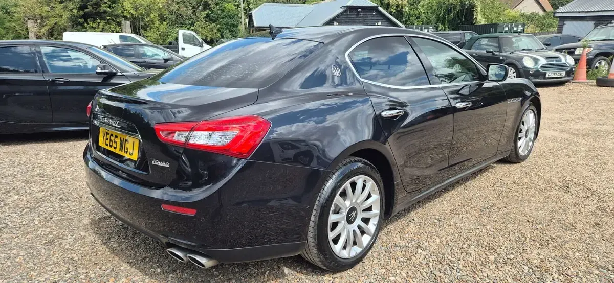 Used Maserati Ghibli 2015 Black Sedan