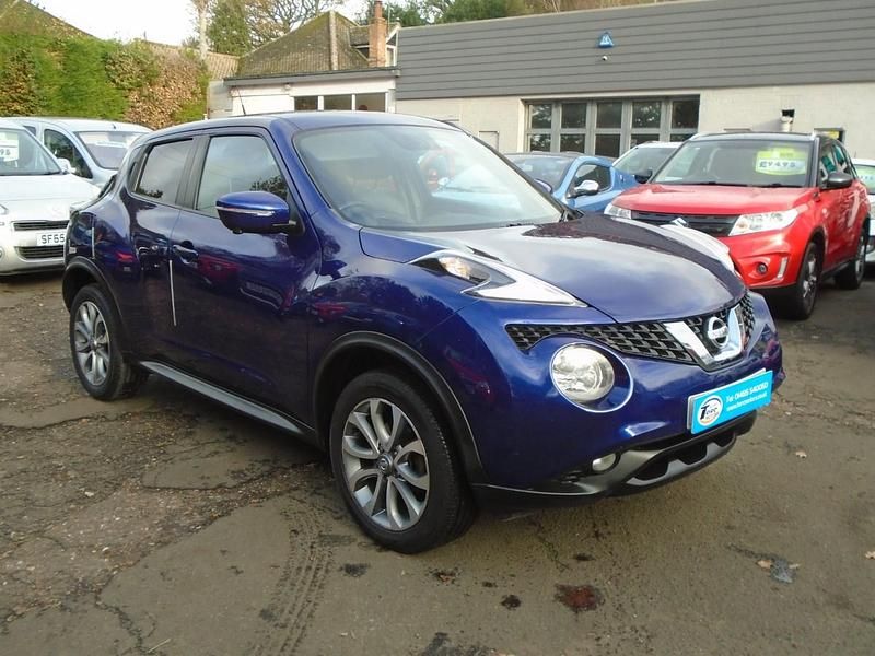Used Nissan Juke Tekna 110 HP (80 kW) 2017 Blue SUV