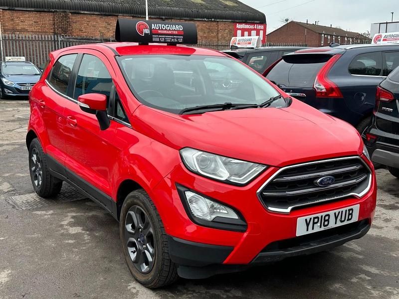 Used Ford Ecosport Zetec 2018 Red SUV