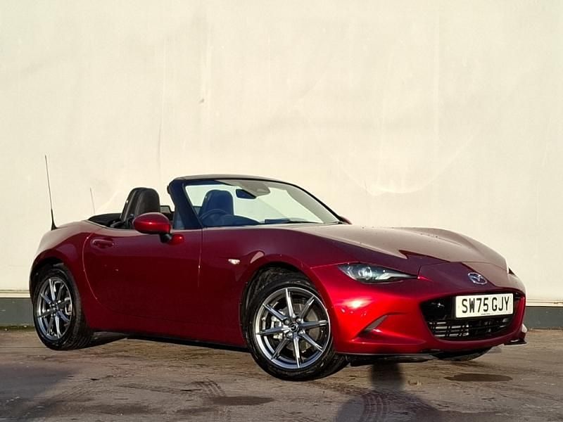 Red New 2025 Mazda MX5 Exclusive-Line Cabriolet | £26,498 (Fair price) - Image 1/4