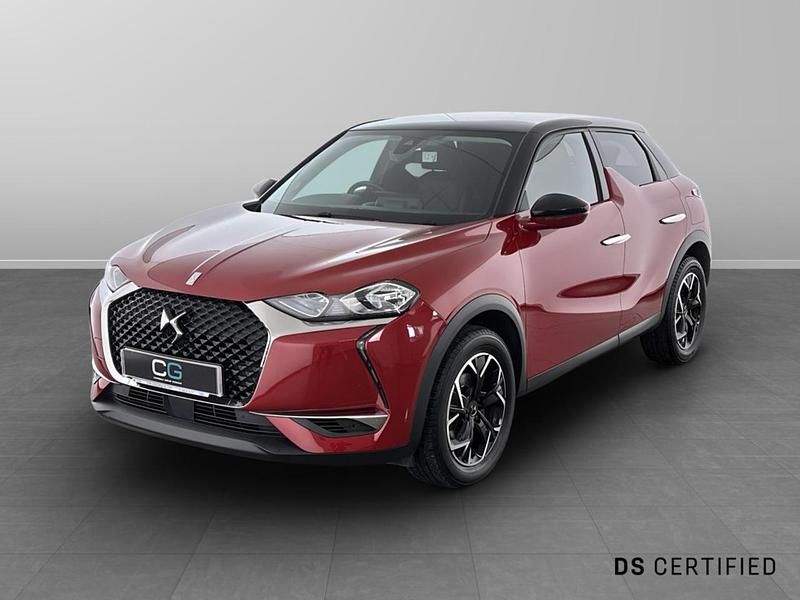 Used DS Automobiles DS3 Crossback Prestige 100 HP (73 kW) 2019 Red SUV