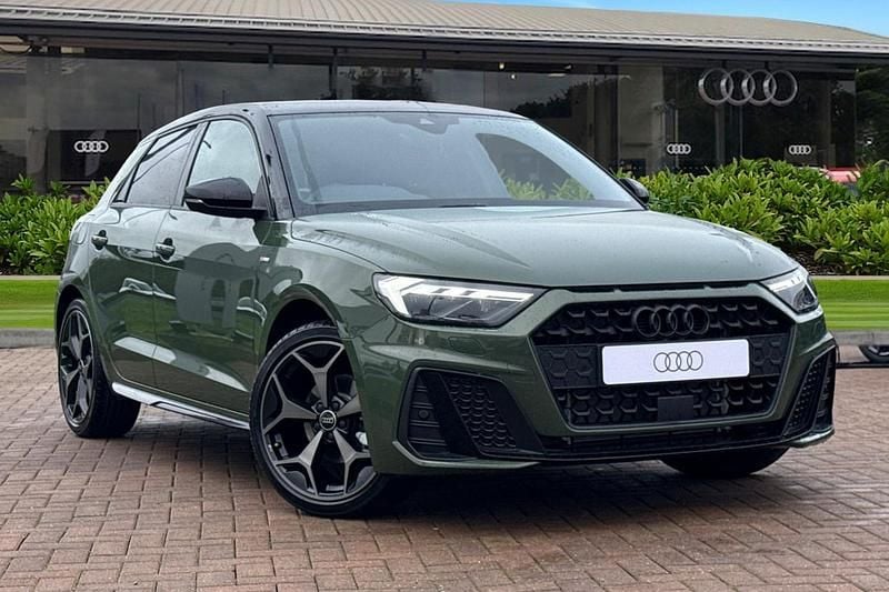 New Audi A1 Sportback Black Edition 2026 Green Hatchback