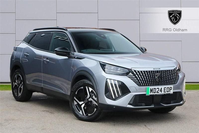 Grey Used 2024 Peugeot e-2008 GT SUV | £21,995 - Image 1/4