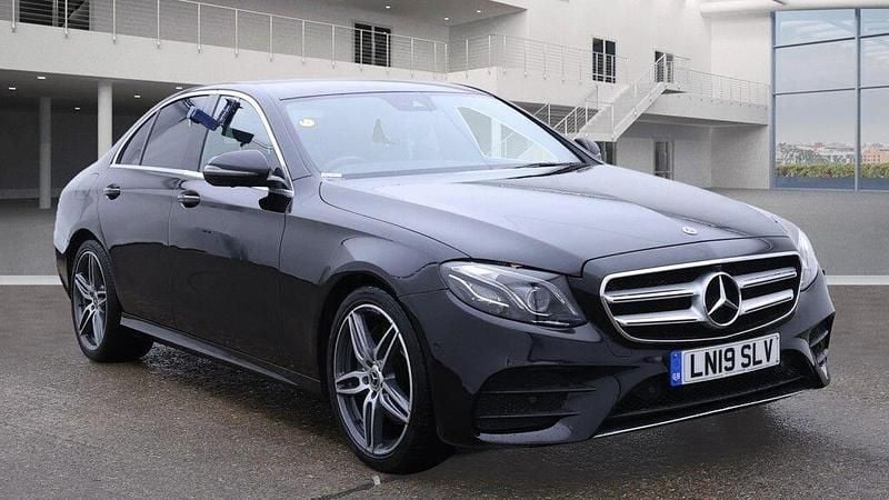 Black Used 2019 Mercedes E220 AMG line Sedan | £17,990 (Good price) - Image 1/2