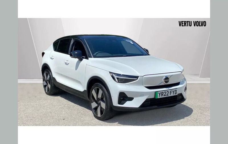 White Used 2022 Volvo C40 Pro SUV | £25,222 (Good price) - Image 1/4