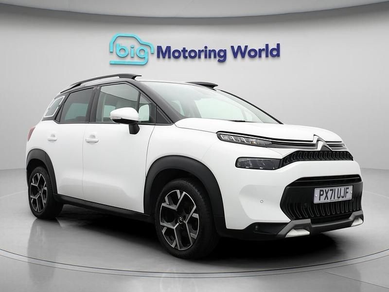 White Used 2021 Citroën C3 Aircross PureTech SUV | £11,000 (Good price) - Image 1/4