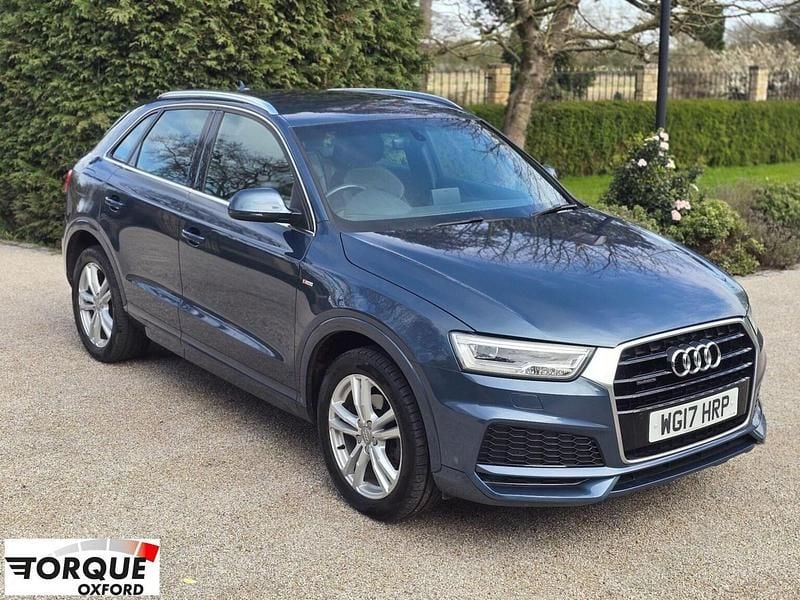 Used Audi Q3 S-Line 150 HP (110 kW) 2017 Blue SUV