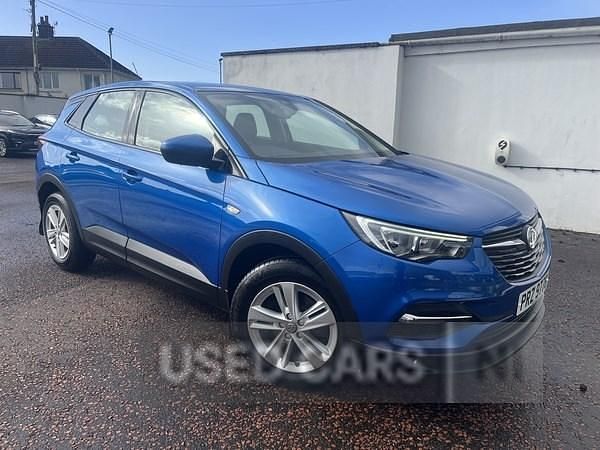 Used Vauxhall Grandland X S 130 HP (95 kW) 2020 Blue SUV