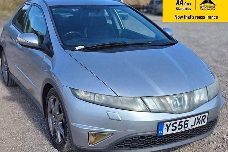 Silver Used 2007 Honda Civic Sport Hatchback | £1,880 (Good price) - Image 1/1