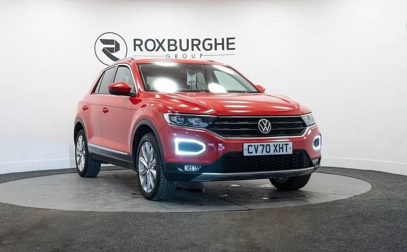 Used VW T-Roc SEL 150 HP (110 kW) 2020 Red SUV