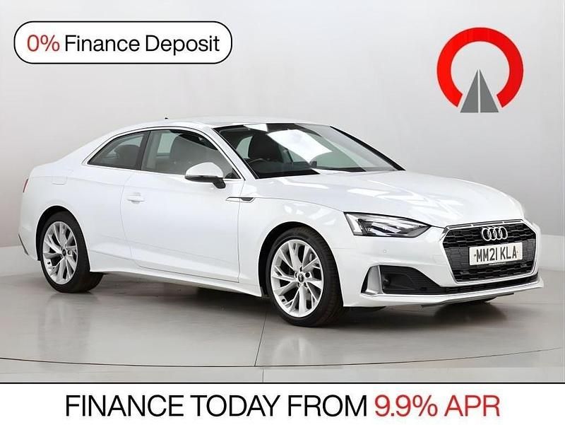 Used Audi A5 Sport 150 HP (110 kW) 2021 White Coupe