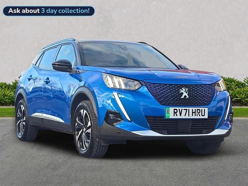 Blue Used 2021 Peugeot 2008 GTi SUV | £12,441 (Fair price) - Image 1/4