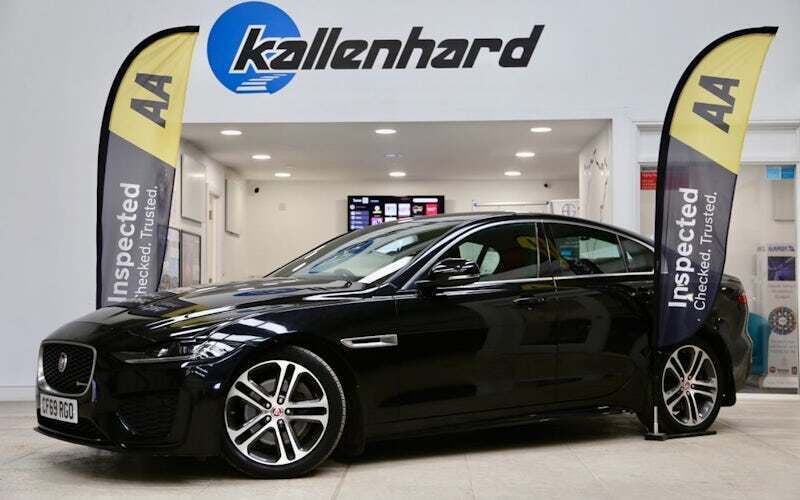 Black Used 2020 Jaguar XE R-Dynamic Sedan | £19,250 (Fair price) - Image 1/4