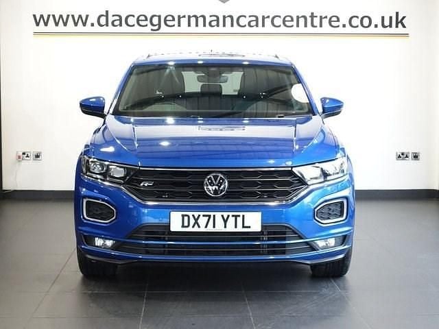 Used VW T-Roc R-line 150 HP (110 kW) 2022 Blue SUV