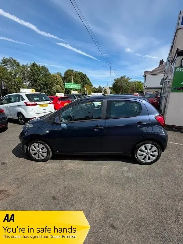Used Citroën C1 Feel 82 HP (60 kW) 2016 Blue Hatchback