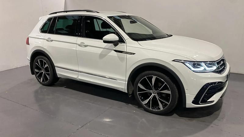 White Used 2021 VW Tiguan R-line SUV | £23,998 (Fair price) - Image 1/4