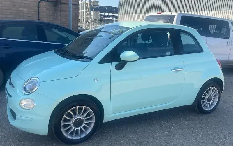 Used Fiat 500 Pop Star 69 HP (50 kW) 2017 Green Hatchback