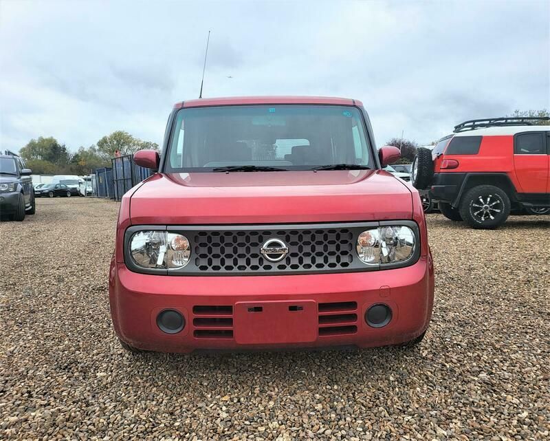 Used Nissan Cube 2008 Red MPV