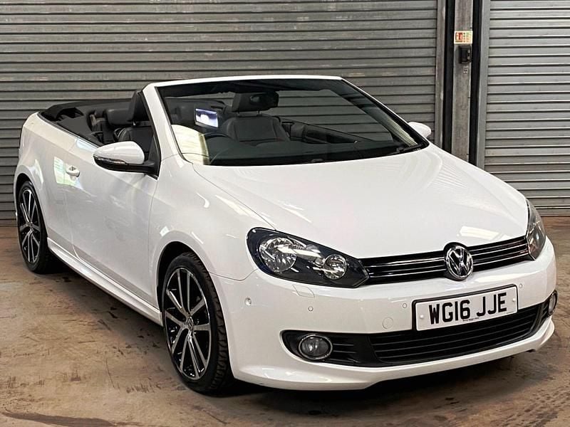 Used VW Golf Cabriolet GT 148 HP (108 kW) 2016 White Cabriolet