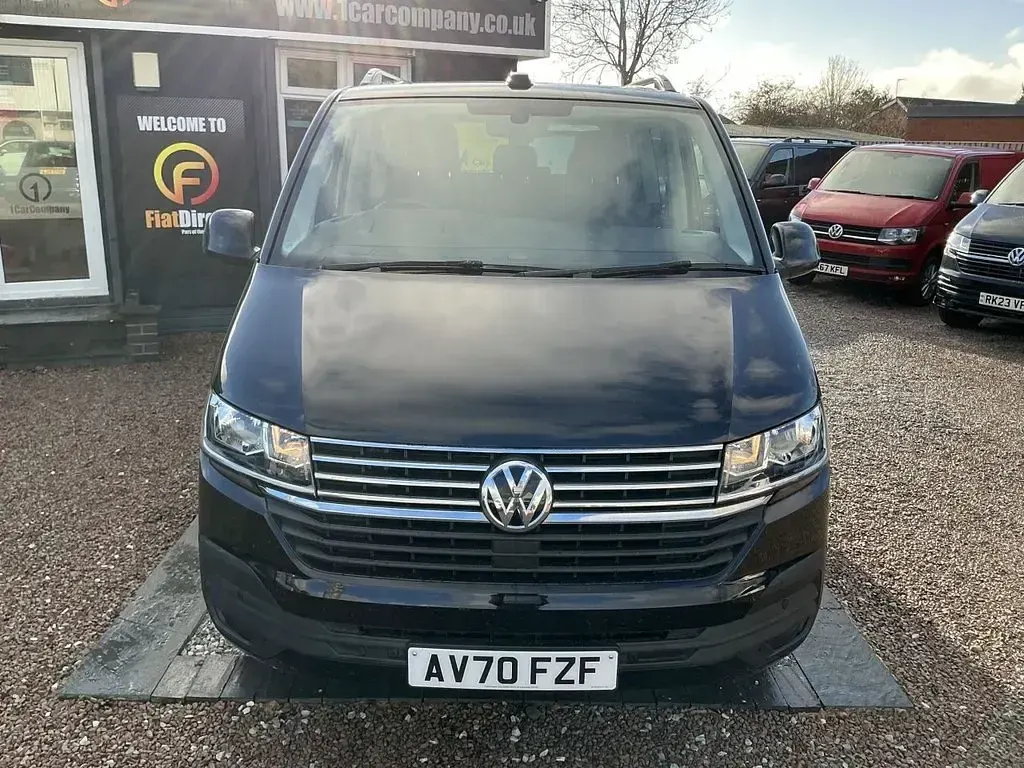 Used VW Transporter SE 110 HP (80 kW) 2020 Black Van