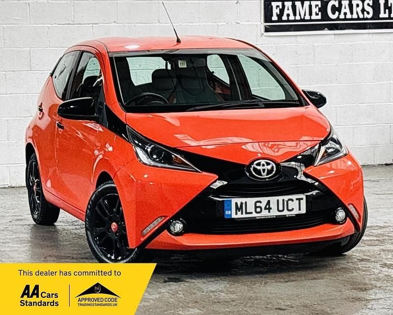 Orange Used 2014 Toyota Aygo X-cite Hatchback | £6,500 (Fair price) - Image 1/3