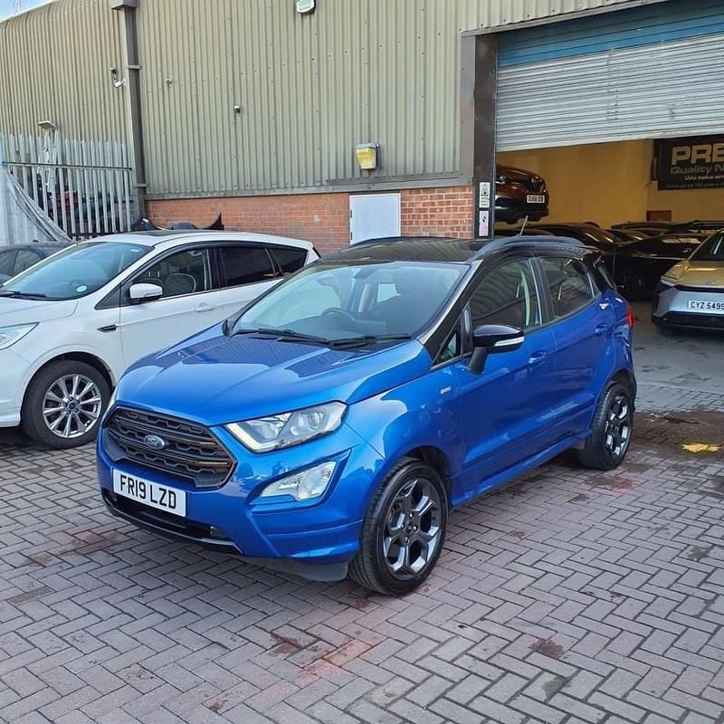 Used Ford Ecosport ST-Line 125 HP (91 kW) 2019 Blue SUV