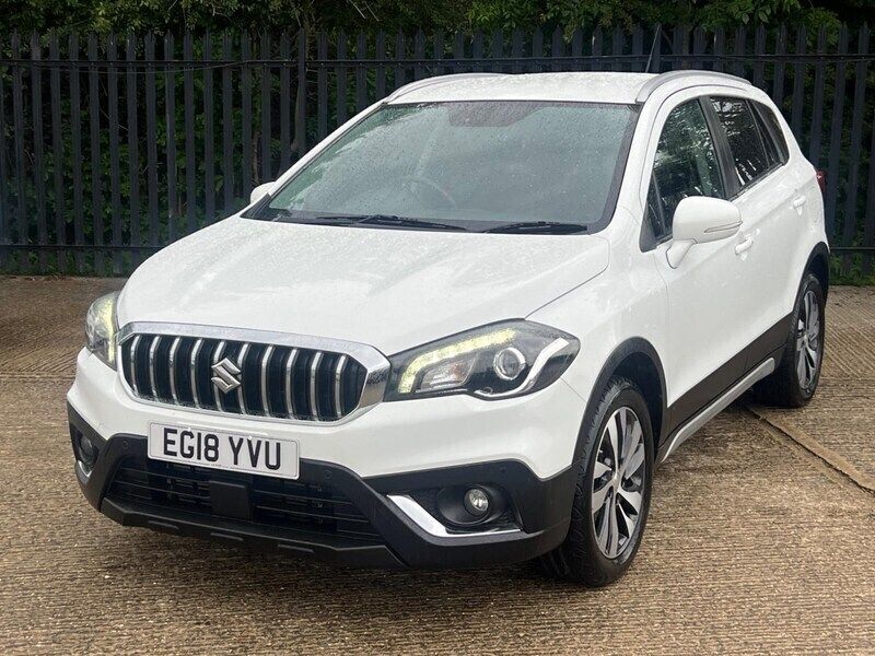 White Used 2018 Suzuki SX4 S-Cross SZ-T SUV | £8,495 (Good price) - Image 1/3