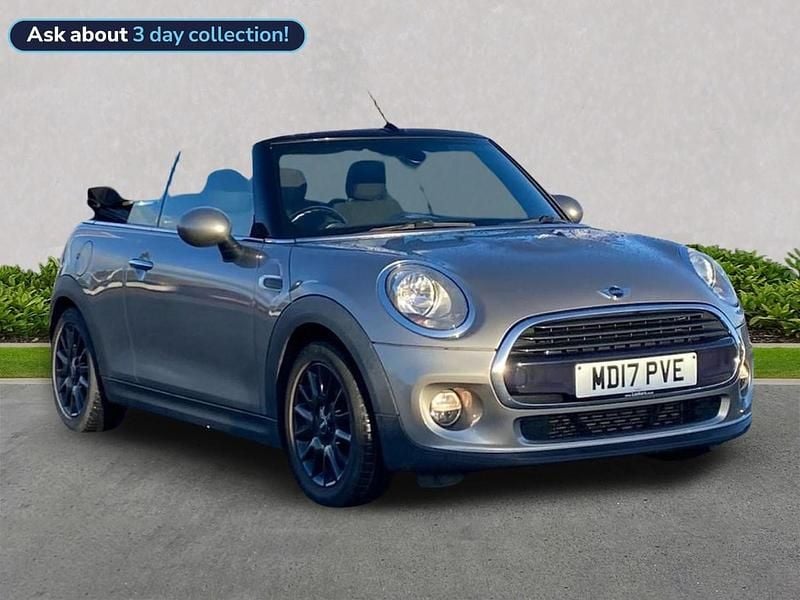 Silver Used 2017 Mini Cooper D Cabriolet Chili Cabriolet | £9,666 (Fair price) - Image 1/2