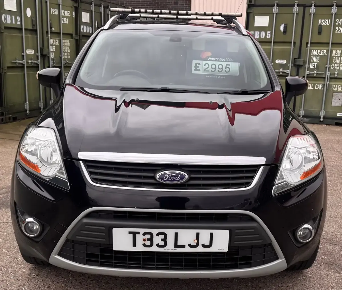 Usado Ford Kuga Titanium 163 CV (119 kW) 2012 Negro SUV